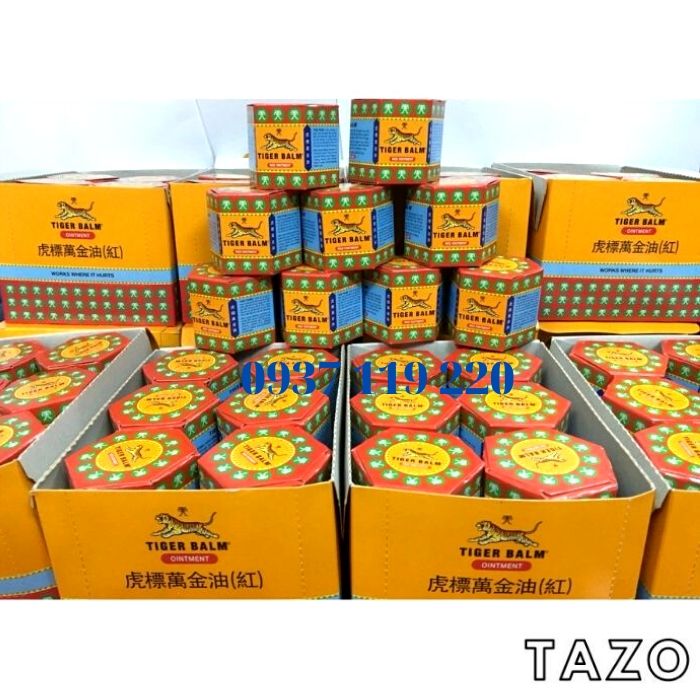 Dầu con cọp tiger balm red 19,4g - singapore