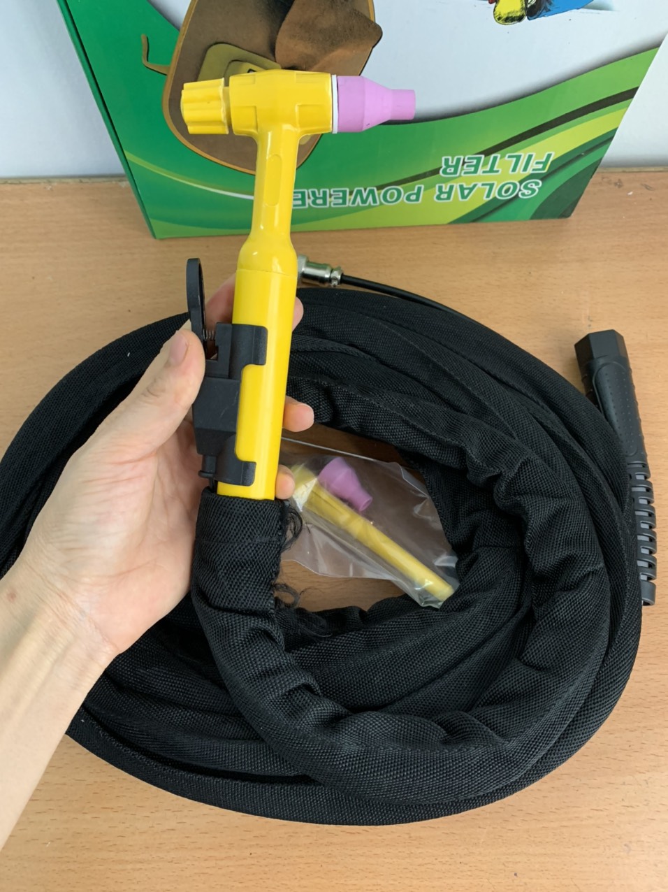 Mỏ hàn tig qq 150 8m -chống cháy chịu nhiệt