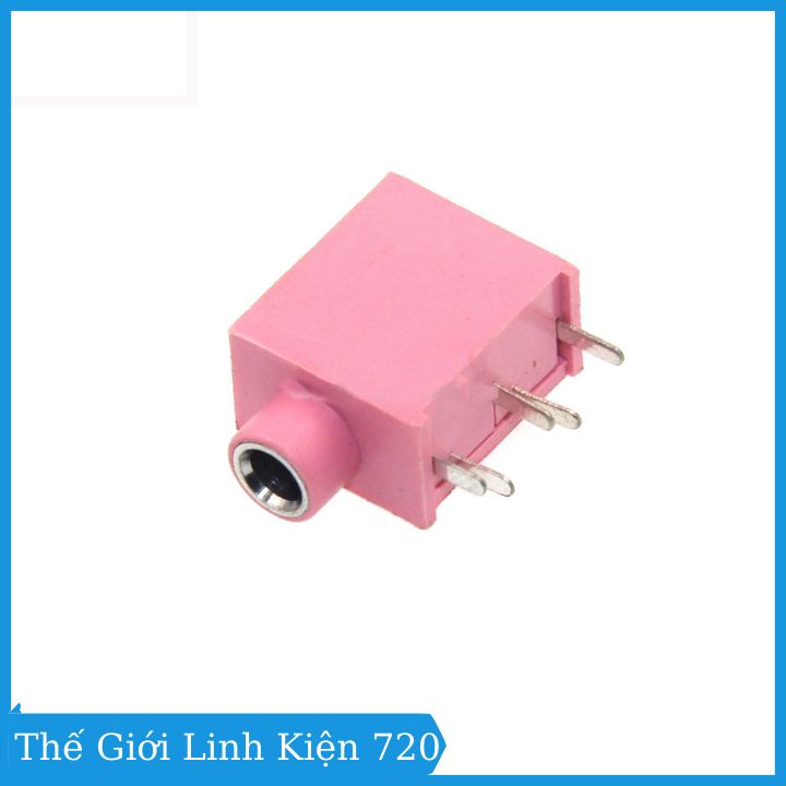 Combo 5 jack audio cái 3.5mm pj30250 - màu ngẫu nhiên