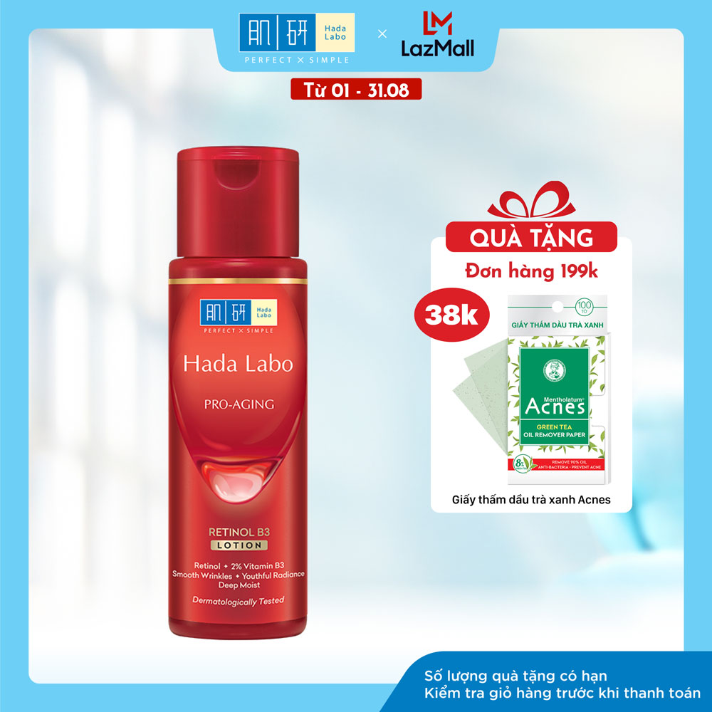 Dung dịch cải thiện lão hóa Hada Labo Pro-Aging Retinol B3 Lotion 170ml