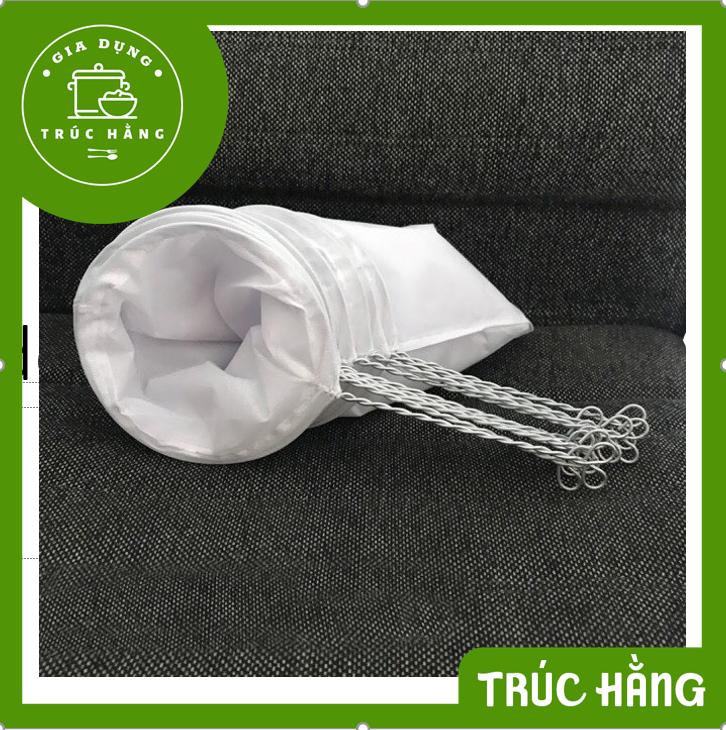 Vợt vải lọc trà , lọc cà phê có cán cầm