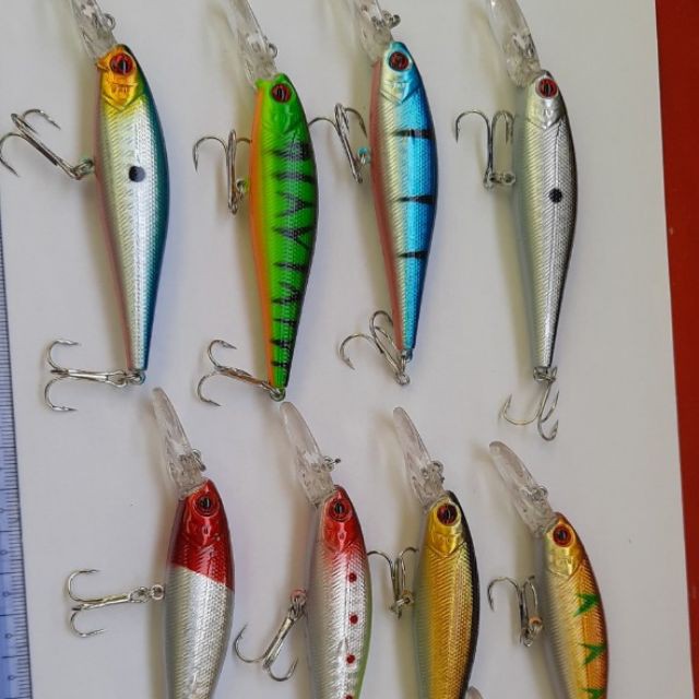 Mồi giả câu cá chẽm măng biển ( xả kho )