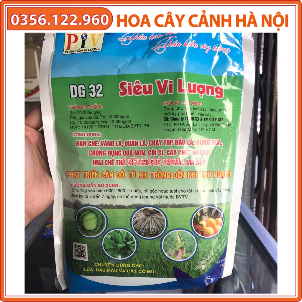 Phân siêu vi lượng dg 32 - gói 1kg