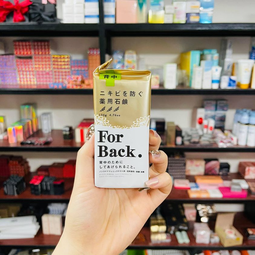 Chính hãng 🍍xà phòng giảm mụn 🍍lưng for back 135g nội địa nhật bản