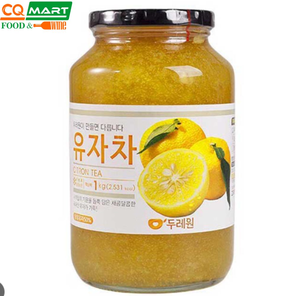 Mật Ong Chanh Đào Hàn Quốc Citron Honey Tea Hũ 1Kg