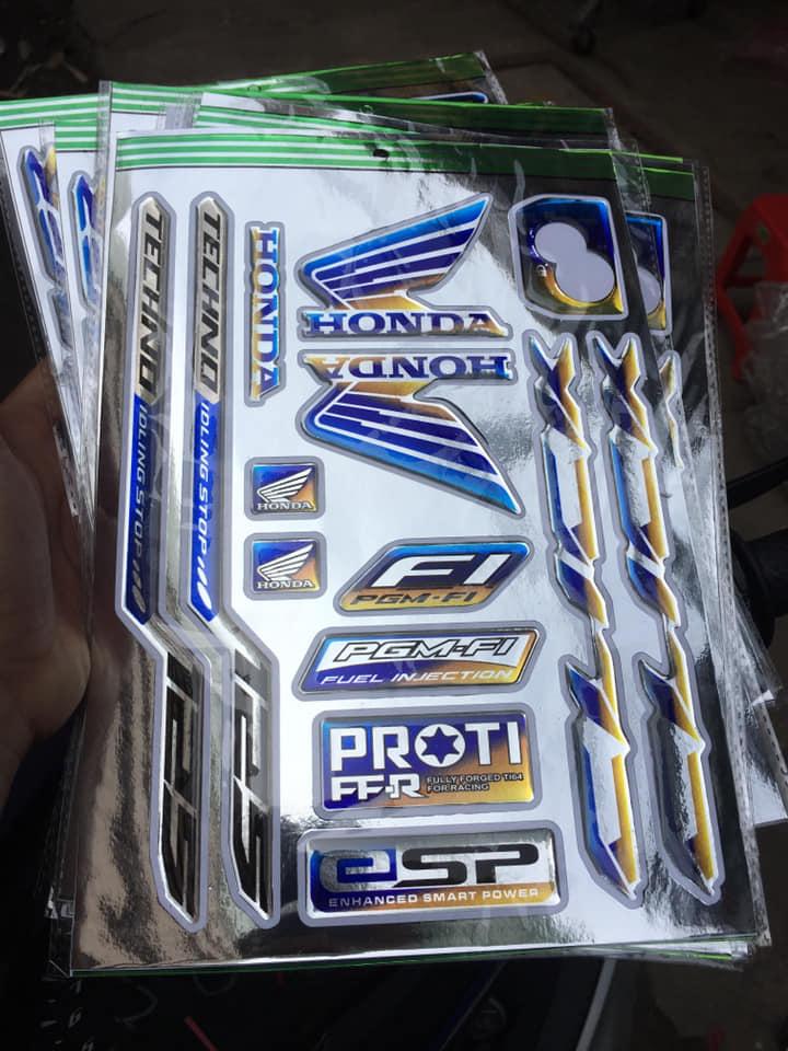 Tem full crom titan xe winner, exciter