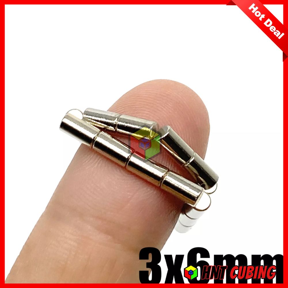 10 viên nam châm mod magcore cho rubik lực hút n50 n52 các loại size 3x2 3x5 3x6 4x2