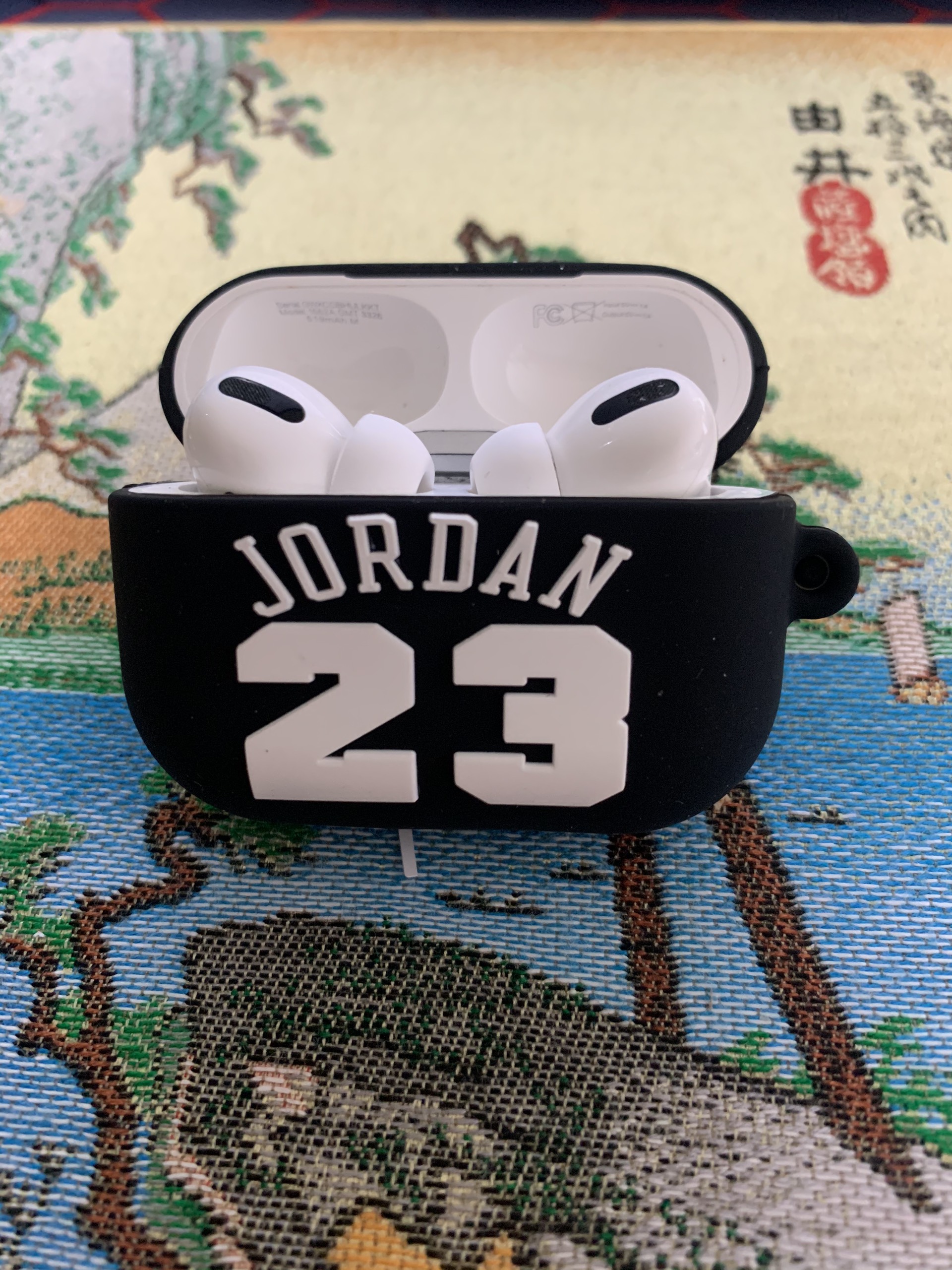 Vỏ bảo vệ airpods pro - jordan đen
