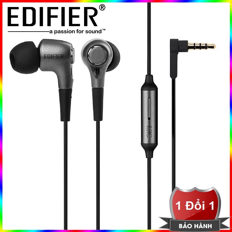 Tai nghe kèm micro Edifier H230P - Tai nghe điện thoại nhét tai Edifier H230