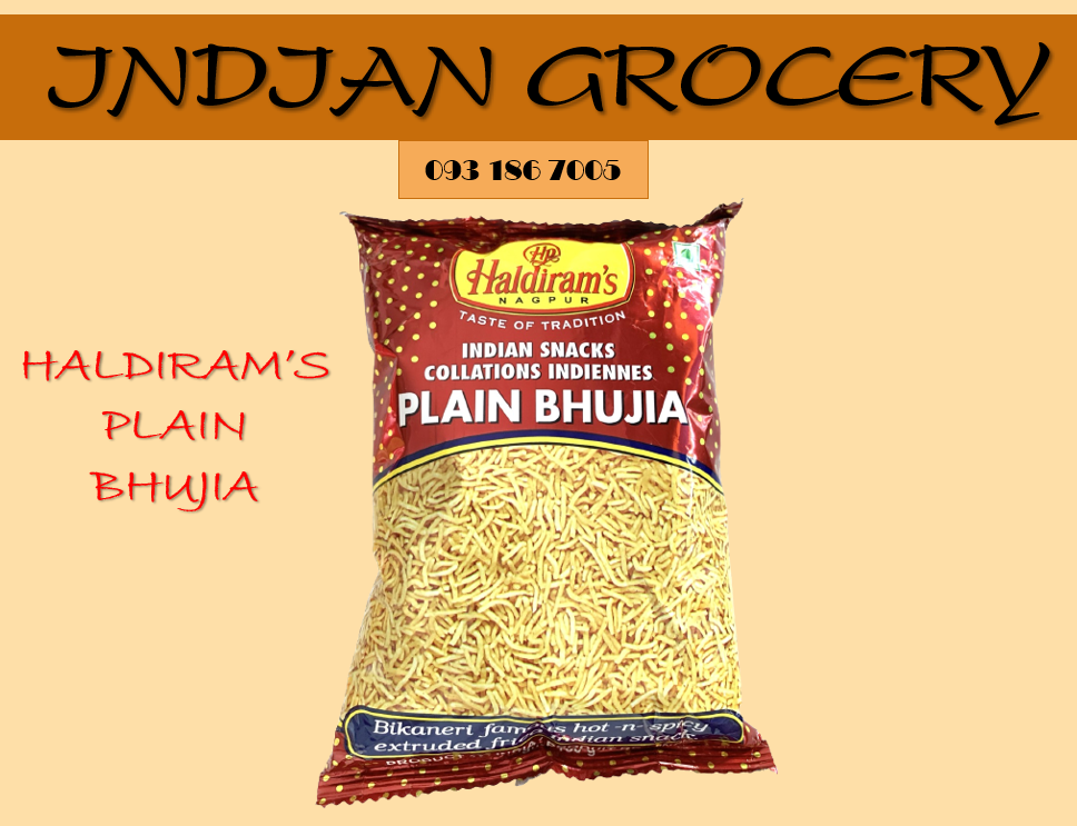 Bánh snack ăn liền – plain bhujia