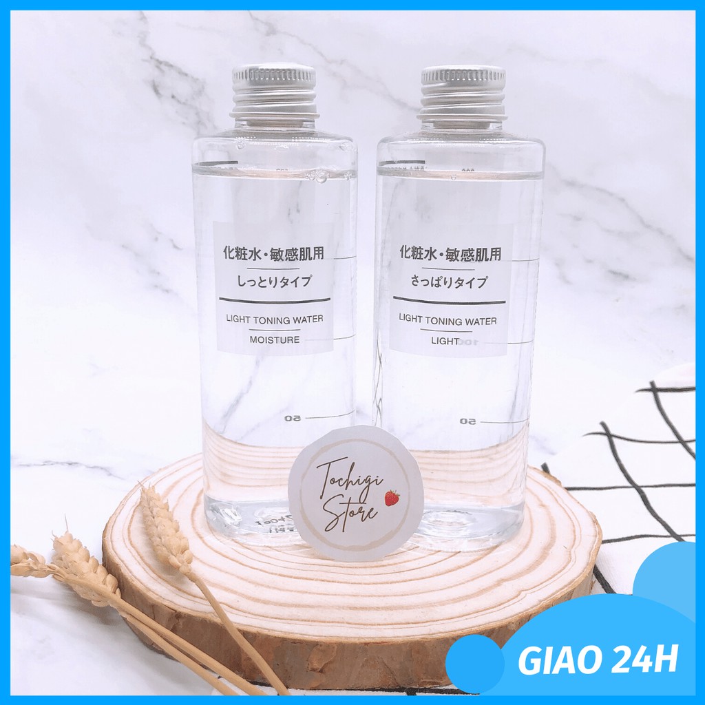 Nước hoa hồng dưỡng ẩm Muji Moisture Toning Water 200ml hàng nội địa Nhật Bản - Nước hoa hồng MUJI se khít lỗ chân lông, sáng da - Nước hoa hồng dưỡng trắng da MUJI Nhật bản - Nước hoa hồng Muji Nhật Bản cho da mụn, trắng da