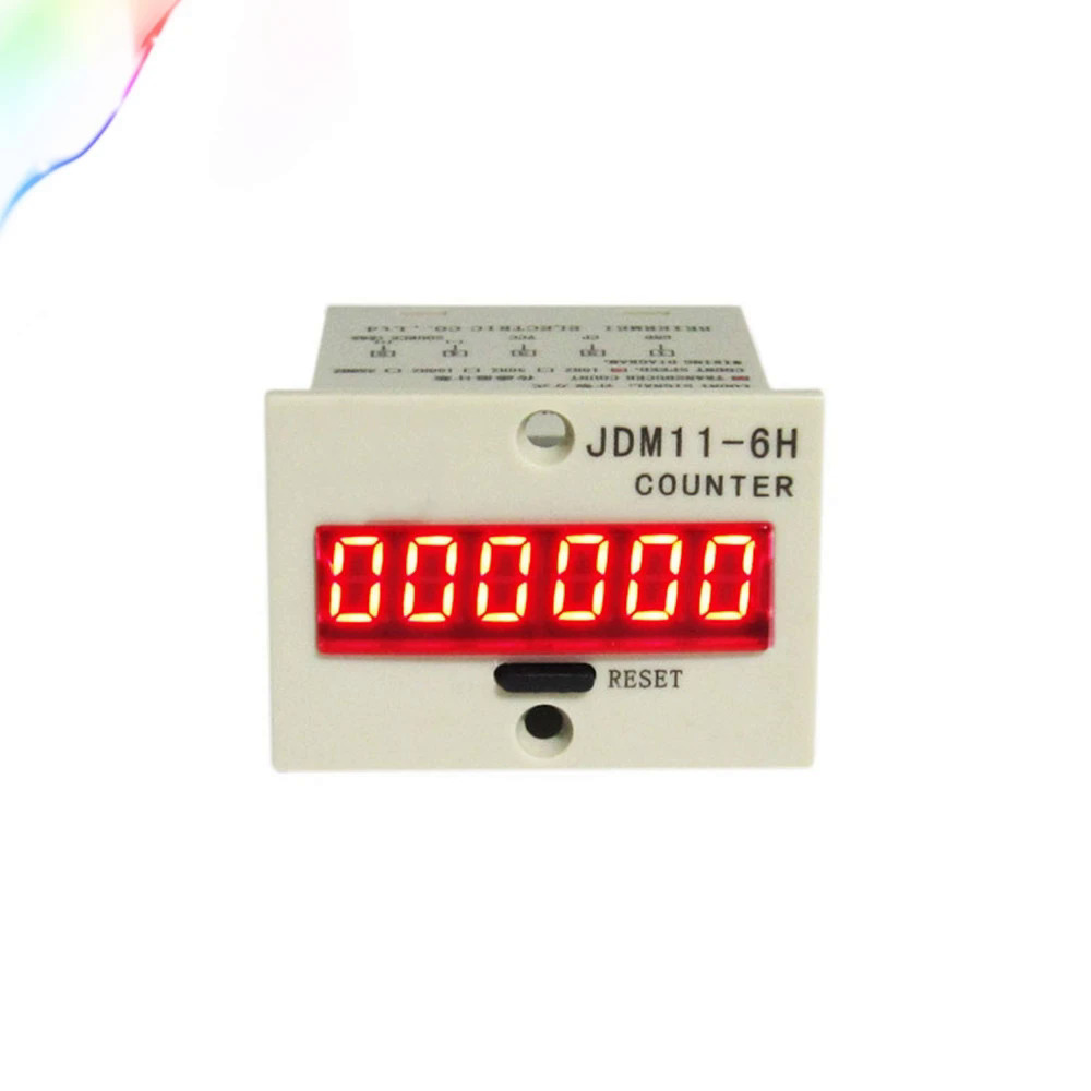 JDM11-6H grey chữ số hiển thị điện tử truy cập AC 220V DC 24V sản xuất đếm