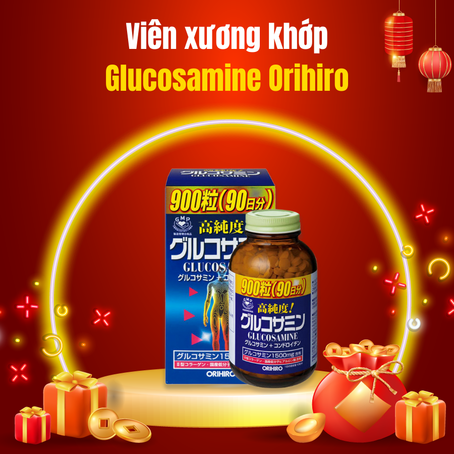 Viên uống x ư ơ n g k h ớ p Glucosamine Orihiro Nhật Bản