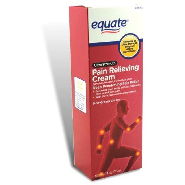 Dầu nóng xoa bóp equate pain relief cream 113gram