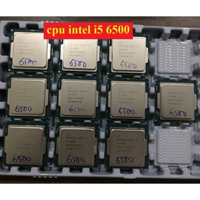 [ VI TÍNH VINH GAMING ] - CPU I5 6500 HÀNG CŨ SOCKET 1151 - HÀNG THÁO MÁY FULL ZIN CHỈ CHÍP - BẢO HÀNH 1 THÁNG 1 ĐỔI 1