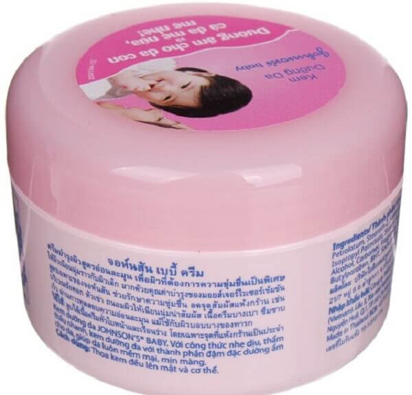 Kem dưỡng ẩm gohnson's baby 50g