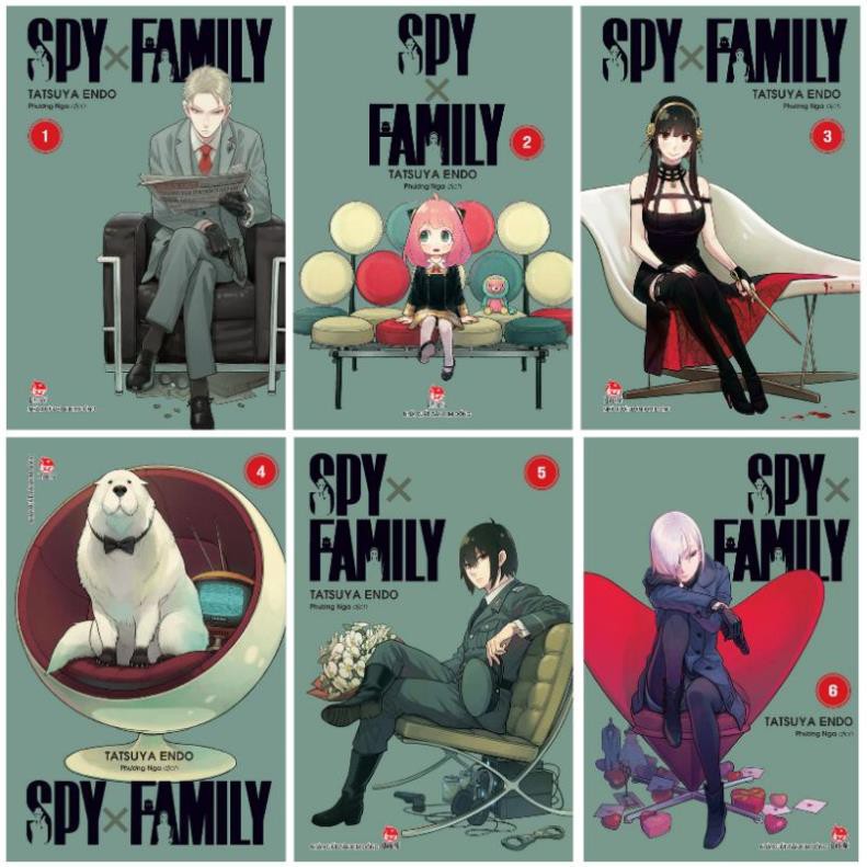 Truyện tranh - bộ 9 tập spy x family - kim đồng