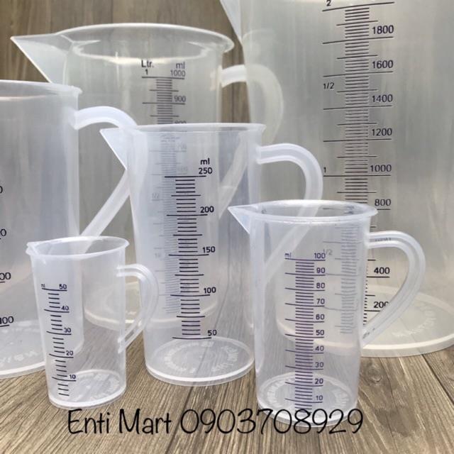 HOT SALE Ca đong chia vạch ly đong chia vạch nhựa đủ size