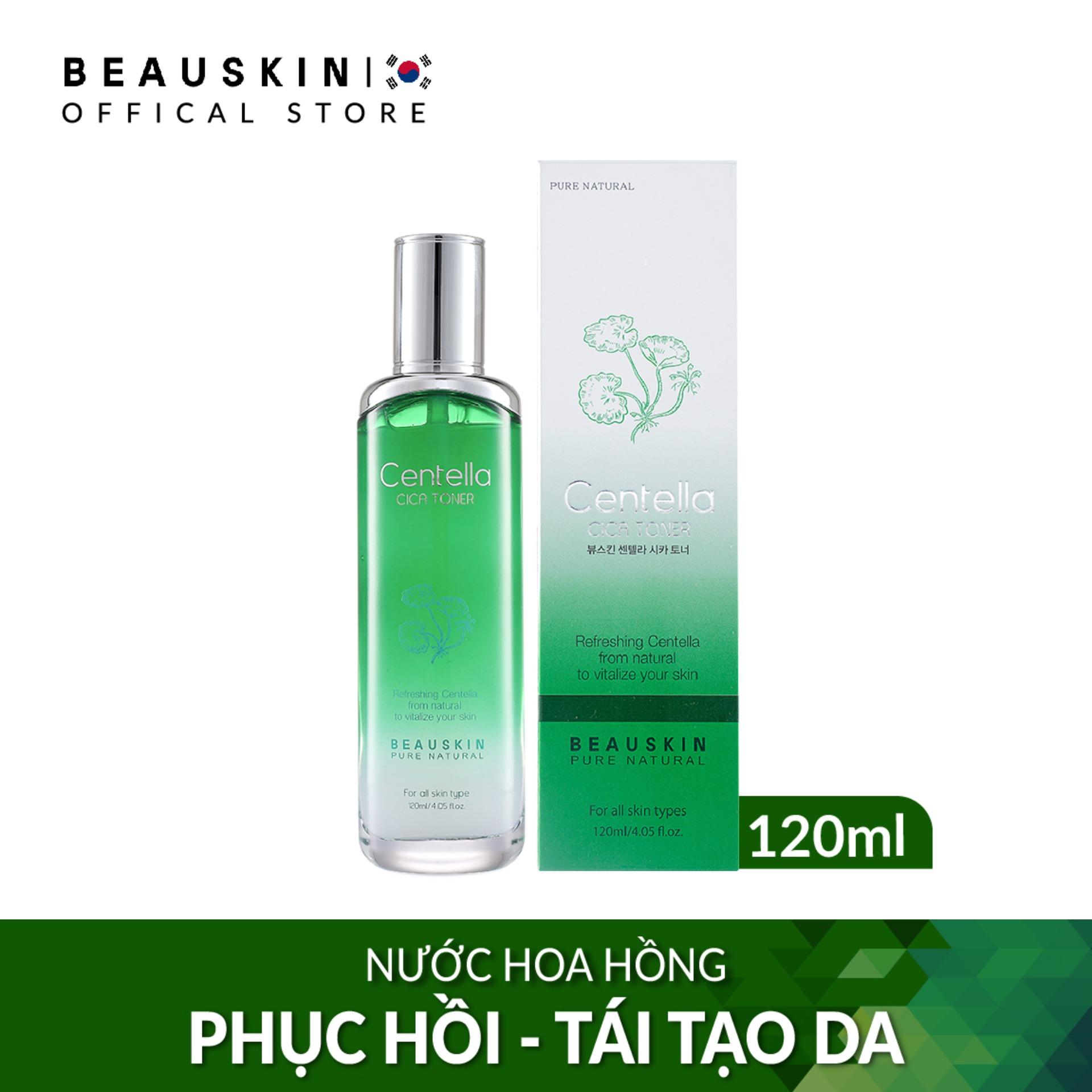 Nước hoa hồng phục hồi tái tạo da Beauskin Centella Cica Toner 150ml - Hàn Quốc Chính Hãng