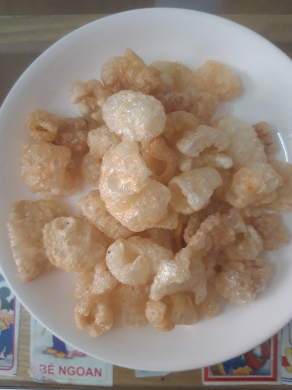 Bì heo chiên giòn  xóc muối ớt Keto/Das/Lowcarb . Giá 150k/0,5 kg