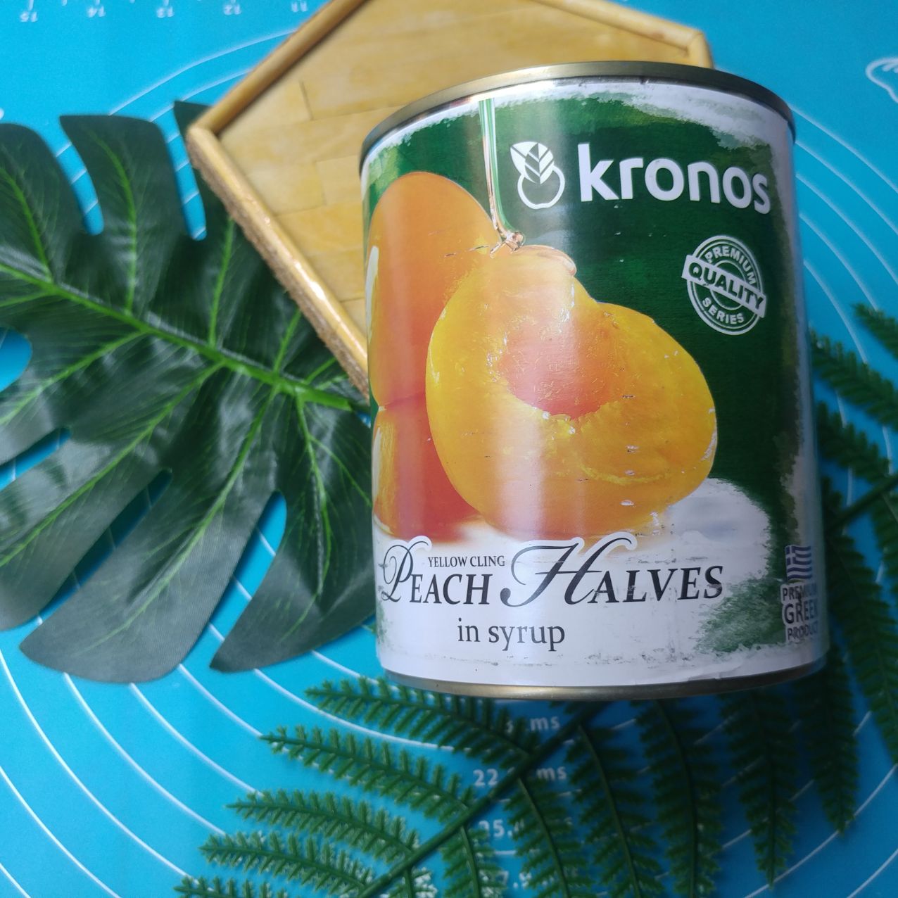 Đào hộp Kronos 820g , hàng nhập khẩu .