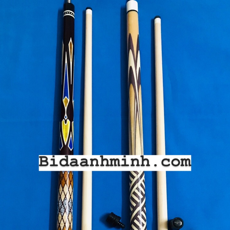 Combo cơ bida ba băng mỹ thuật như hình