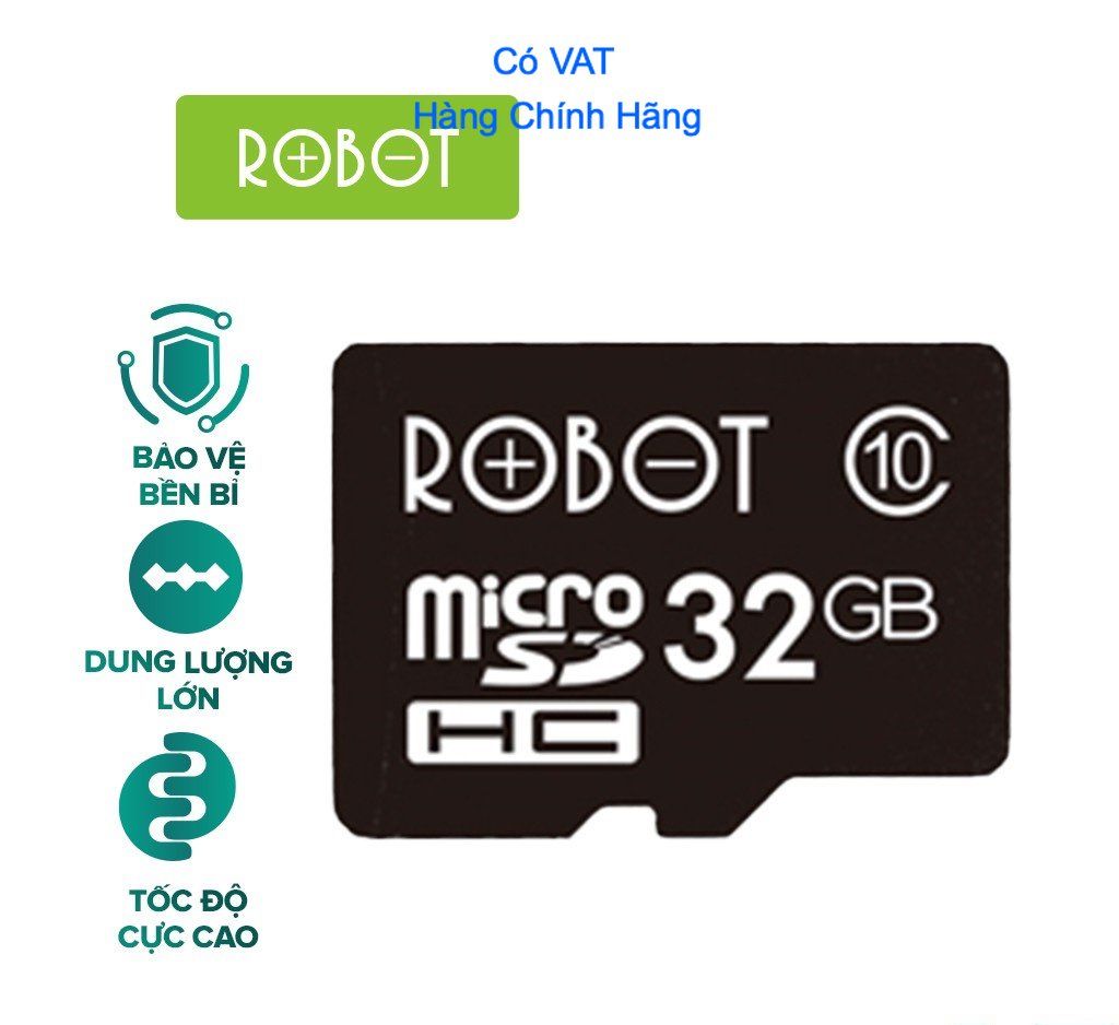 Thẻ nhớ micro sd robot tf card 16gb/ 32gb/ 64gb