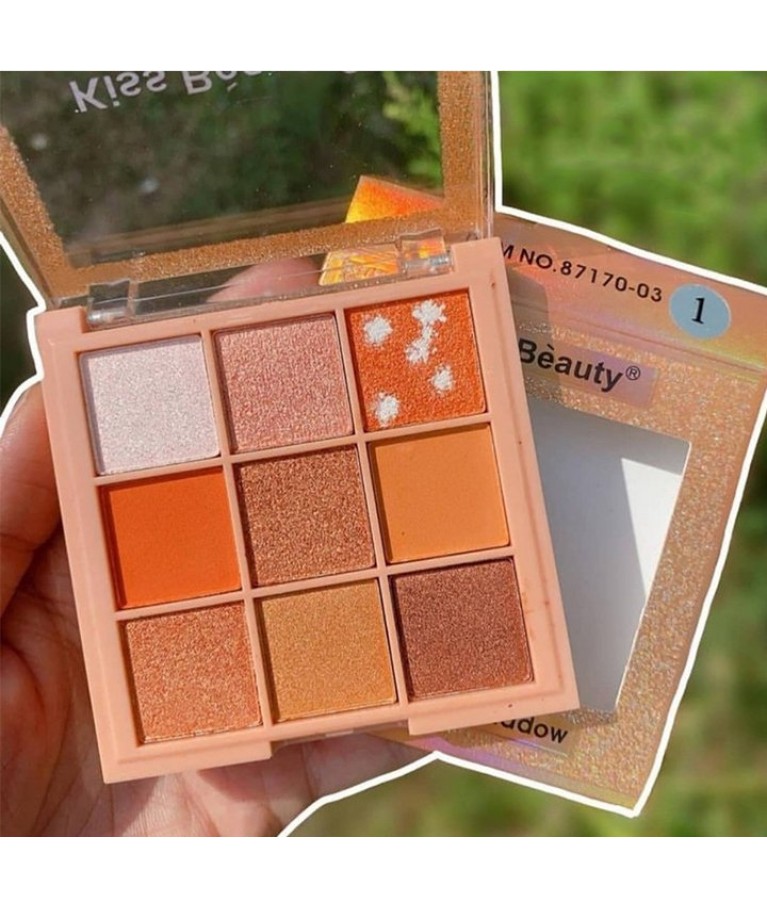 PHẤN MẮT TRANG ĐIỂM COLORS PRETTY KIS BEAUTY LUNG LINH HUYỀN AO