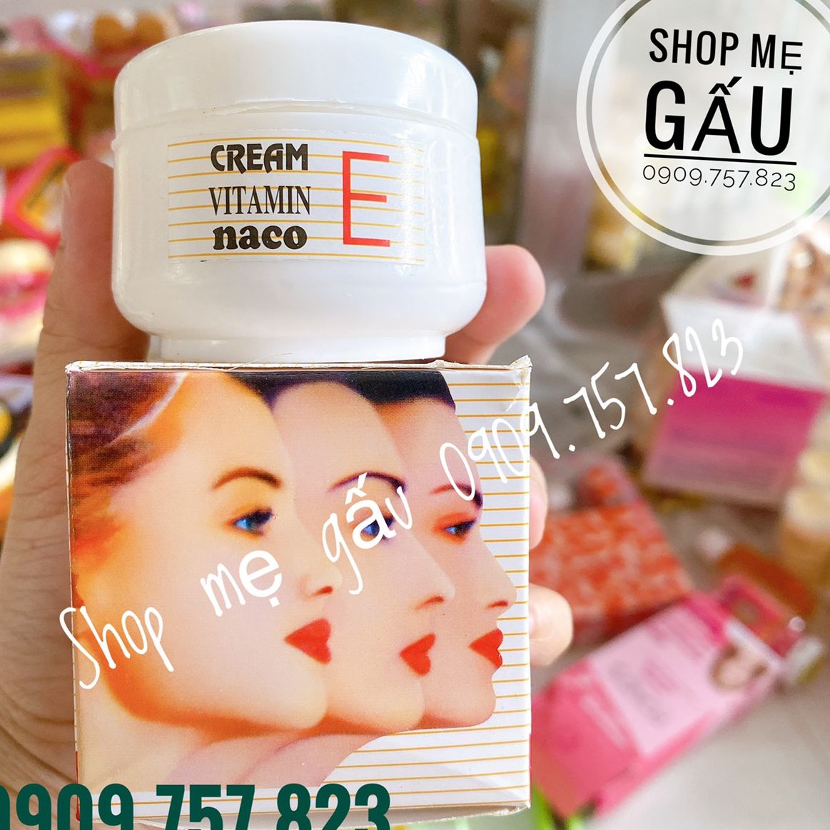 Kem dưỡng da mặt E Naco hàng chuẩn 45g