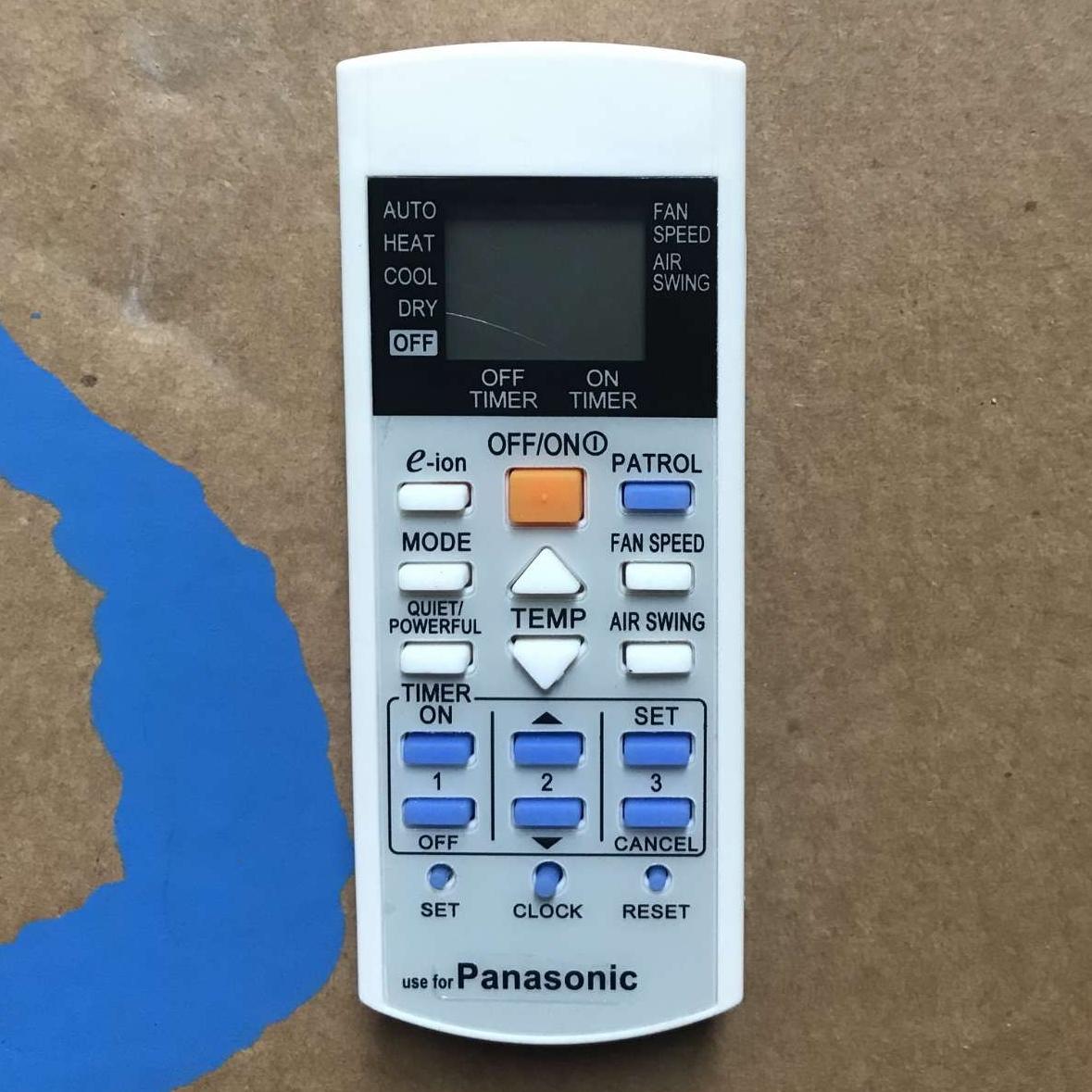 Điều khiển điều hòa không khí Panasonic (e-ion) mẫu 2