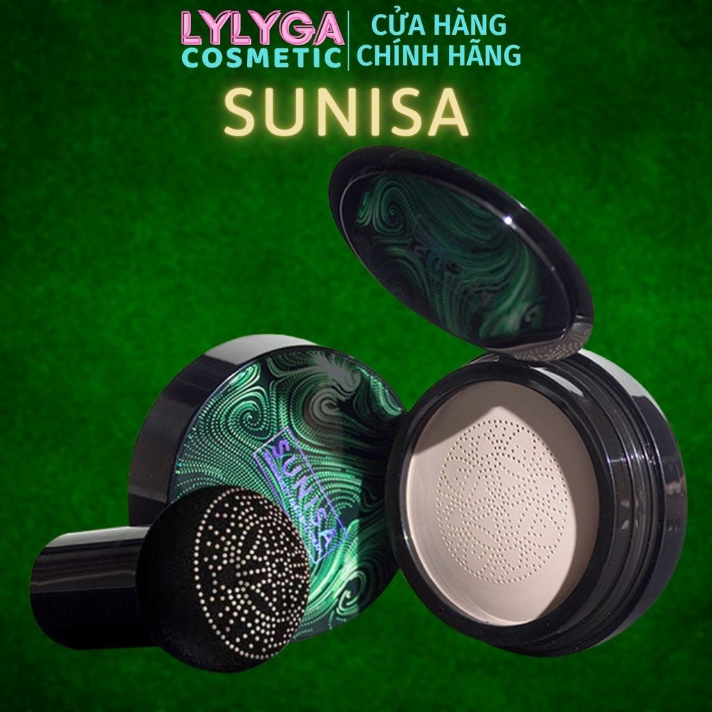 Phấn nước Sunisa chính hãng kem nền Sunisa che khuyết điểm hoàn hảo cushion sunisa chống nước duy trì trang điểm PN02