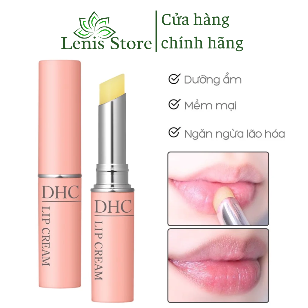 Son dưỡng môi dhc lip cream dưỡng ẩm, làm mềm môi 1,5g lenis store