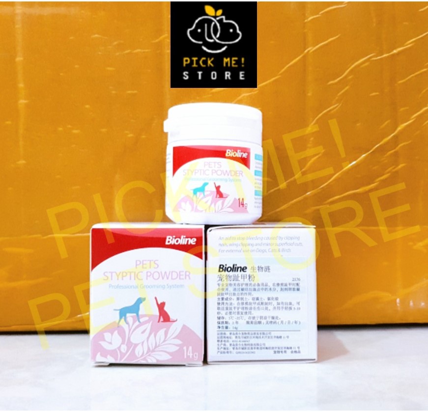 Bột cầm máu bioline - dành cho chó mèo