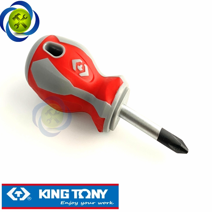 Vít bake lùn kingtony 14210214 ph2 x 6 x 38mm cán cao su