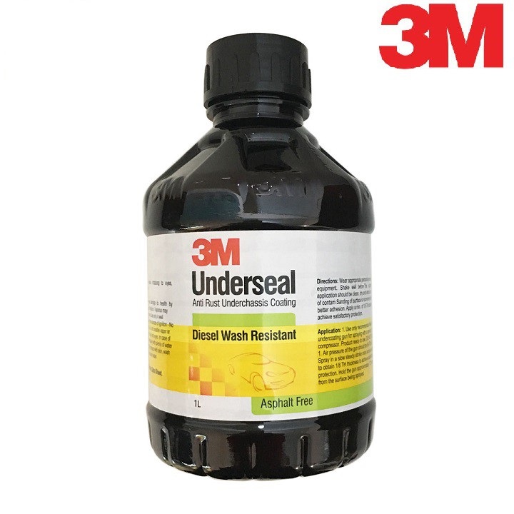 [HCM][CHỨC NĂNG] Dung dịch phủ gầm chống ồn chống rỉ sét 3M Underseal tạo lớp phủ bảo vệ chống sự phá huỷ do đá văng nước khí hậu và các tác nhân đến từ môi trường xung quanh