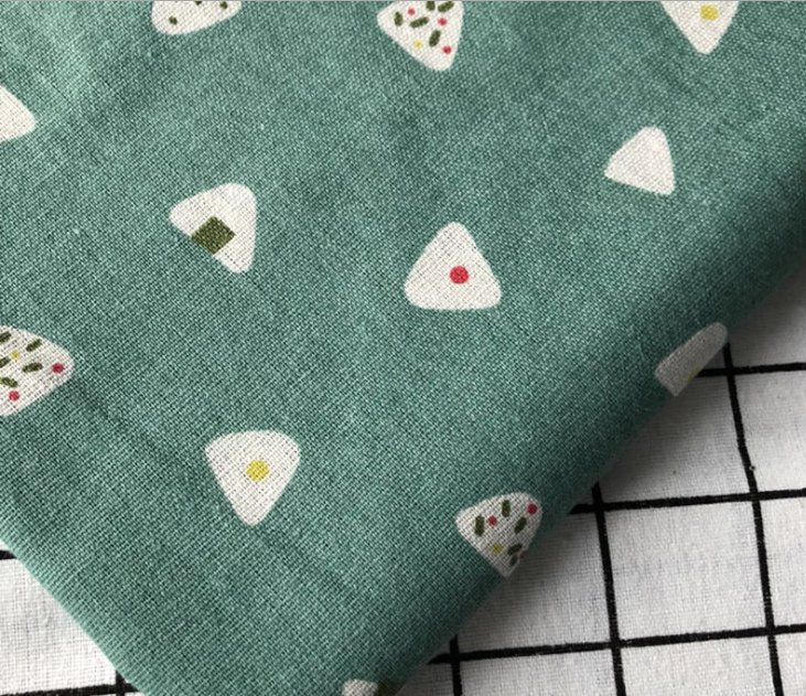 [HCM]Vải canvas vải bố mẫu sushi