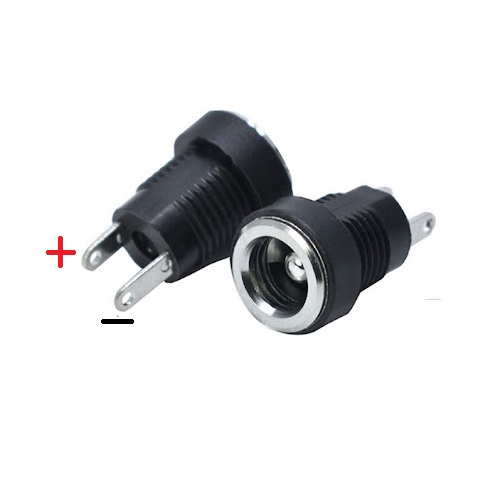 Jack dc hàn dây dc-022b 5.5x2.1mm