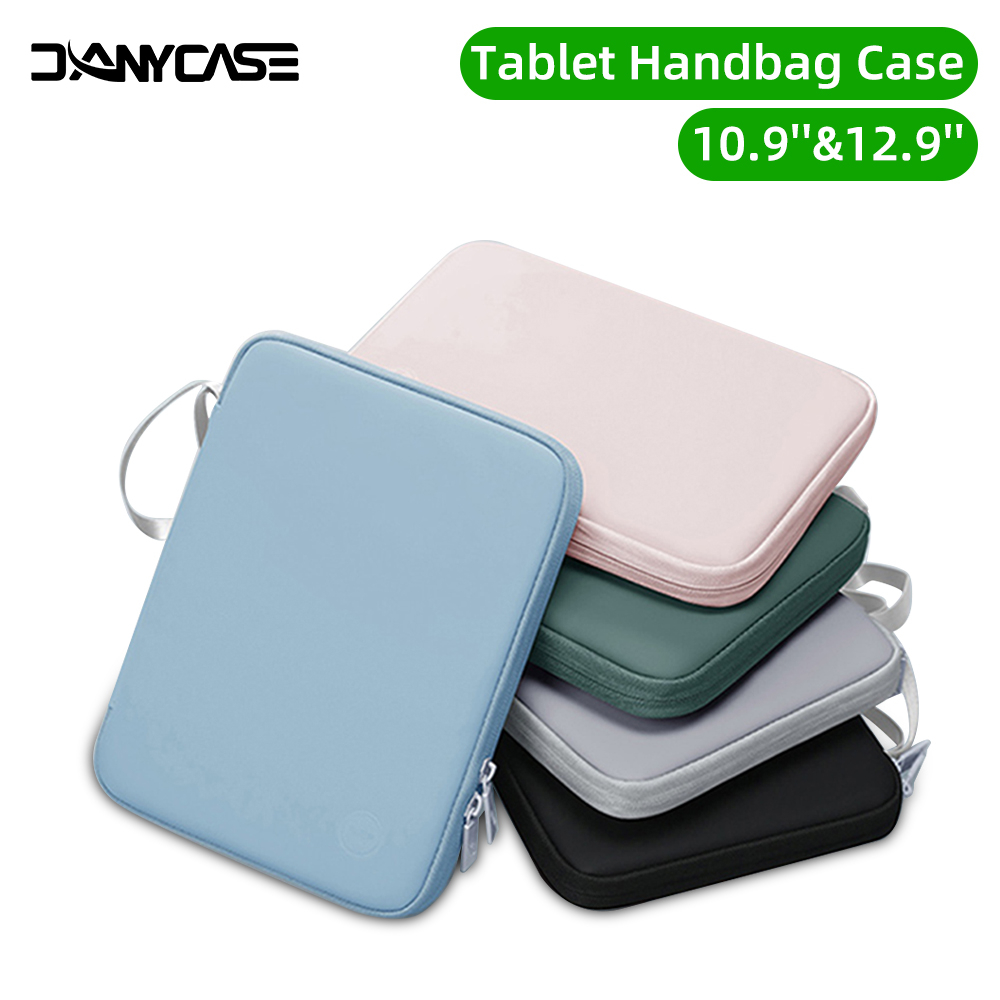 DANYCASE Tablet Handbag For iPad Samsung Xiaomi Lenovo HUAWEI Cover For 7.9 to 12.9 inch Tablet Sleeve Bag Shockproof Pouch Multi Pockets Cover