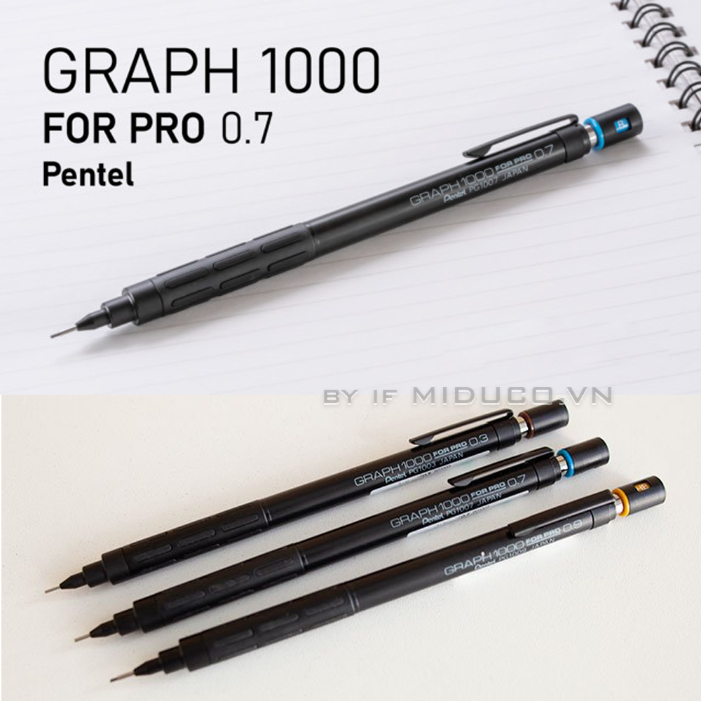 Bút chì bấm pentel graph 1000 for pro