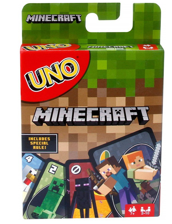 Bài Uno Minecraft chính hãng Mojang cực chất