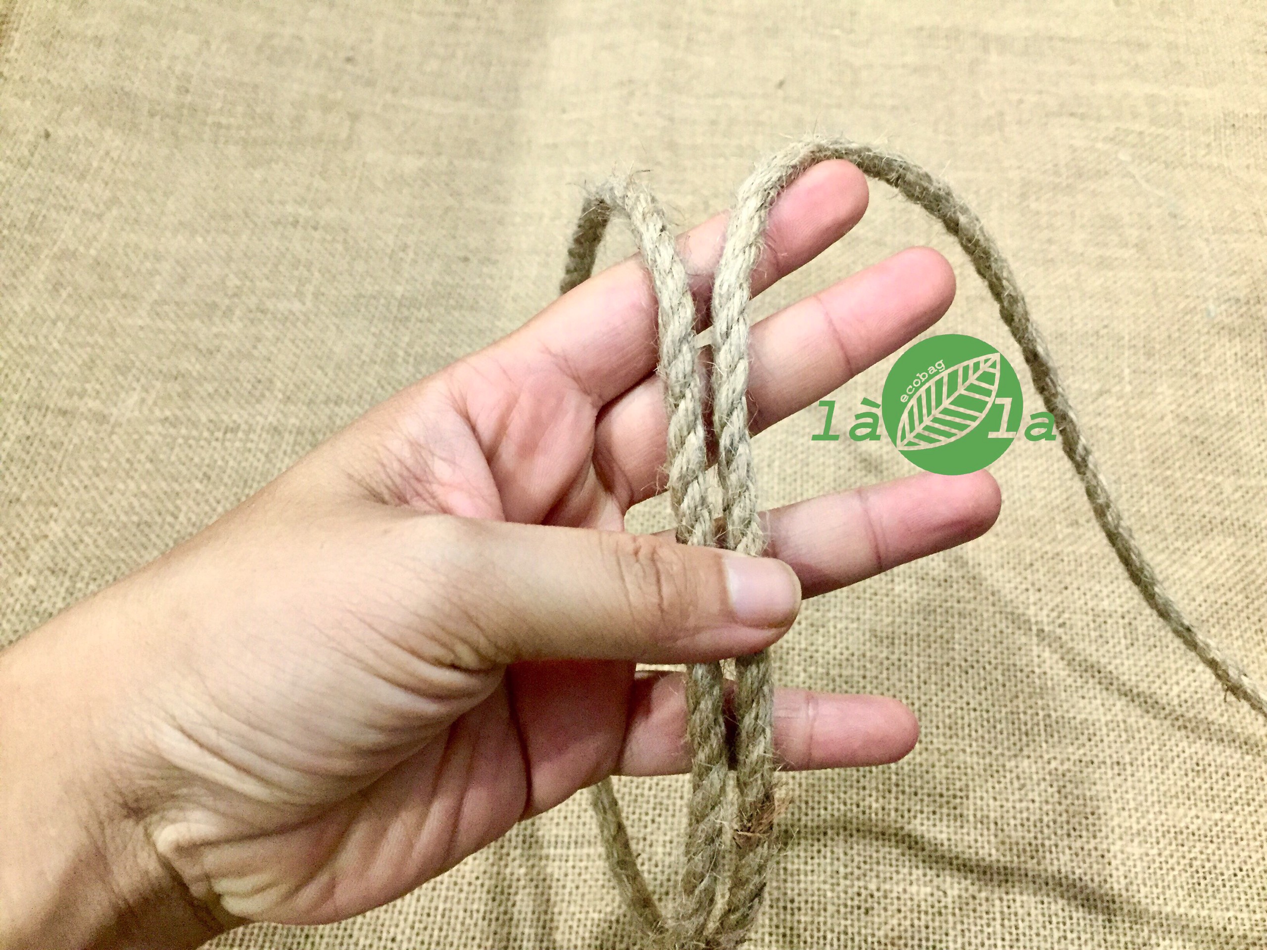 5m dây 6mm dây thừng, dây đay, dây bố làm đồ handmade
