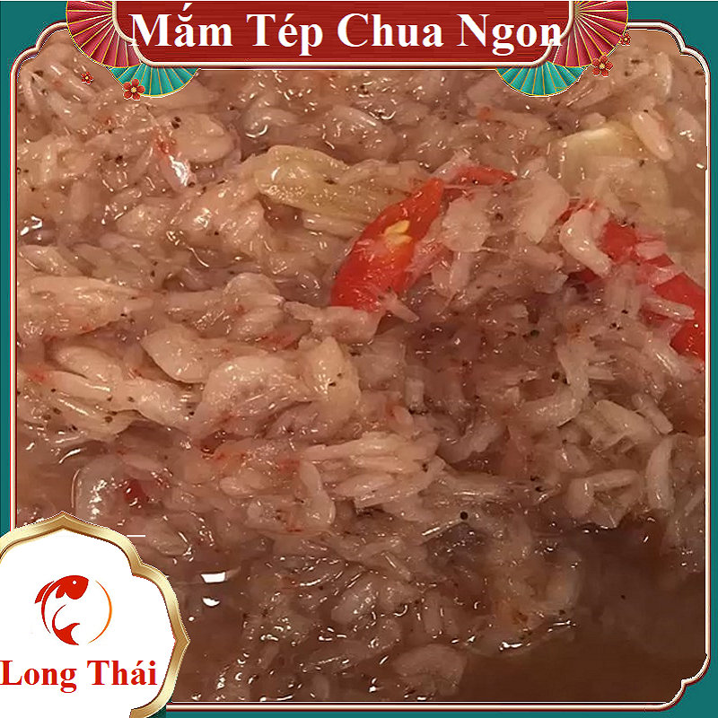 1kg Mắm Tép Chua Đặc Sản Cà Mau Ngon Tuyệt Vời - Long Thái