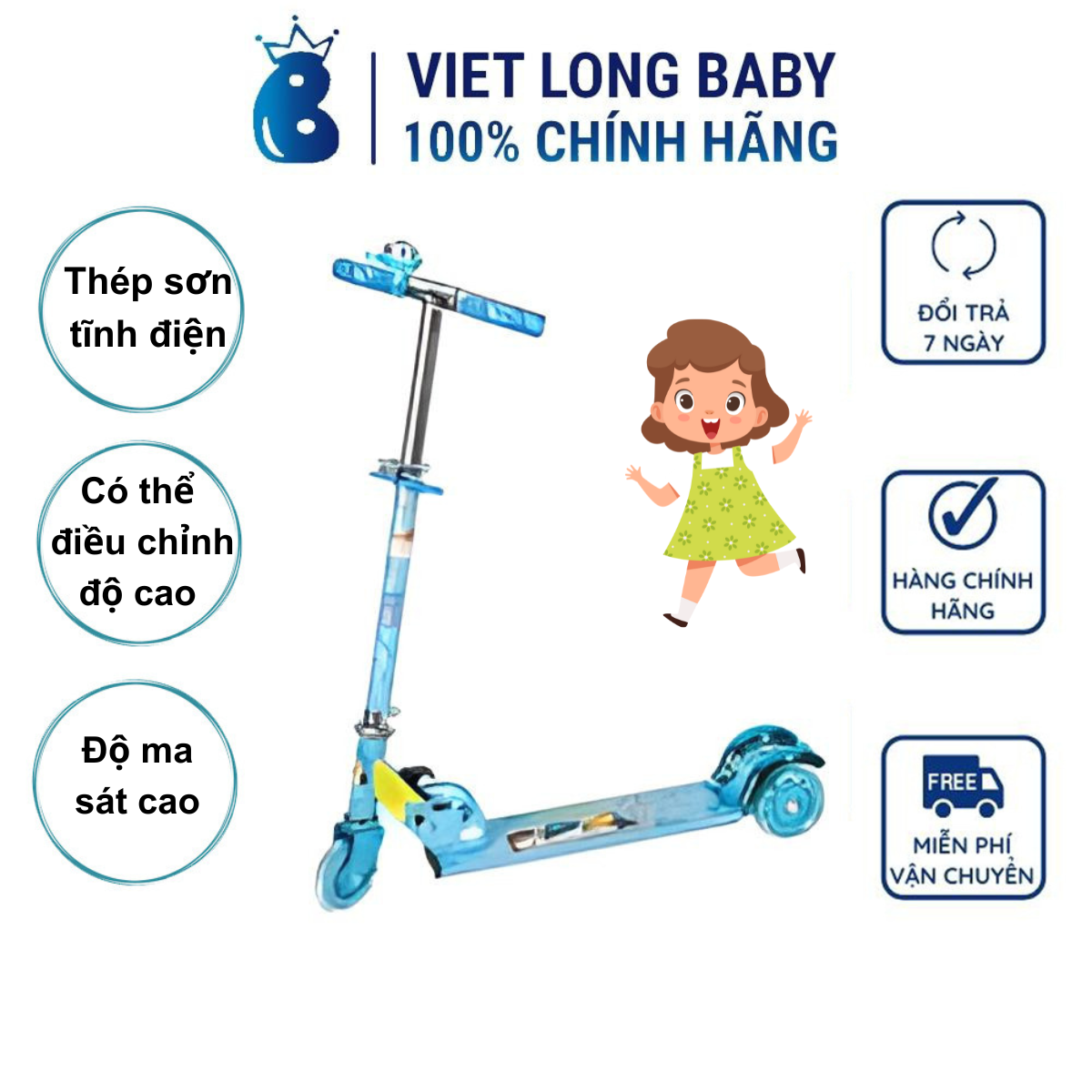 Xe trượt scooter xlm-2009a