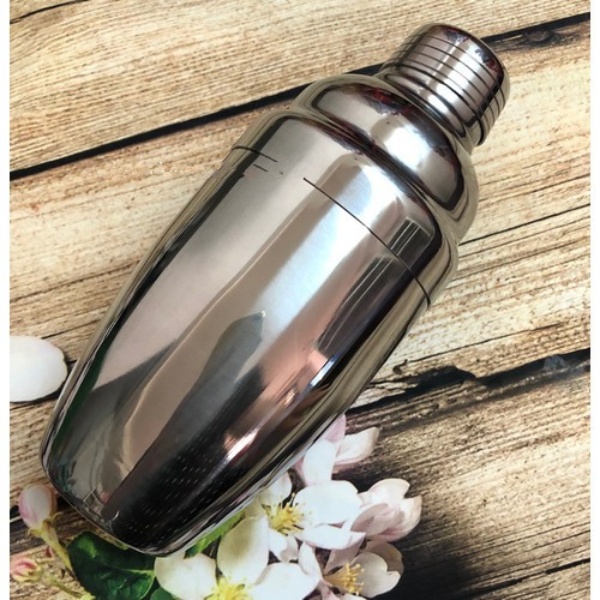 Bình lắc pha chế inox shaker dùng pha chế cocktail, trà, cà phê, sữa chuyên nghiệp dân bartender 350ml 550ml 750ml