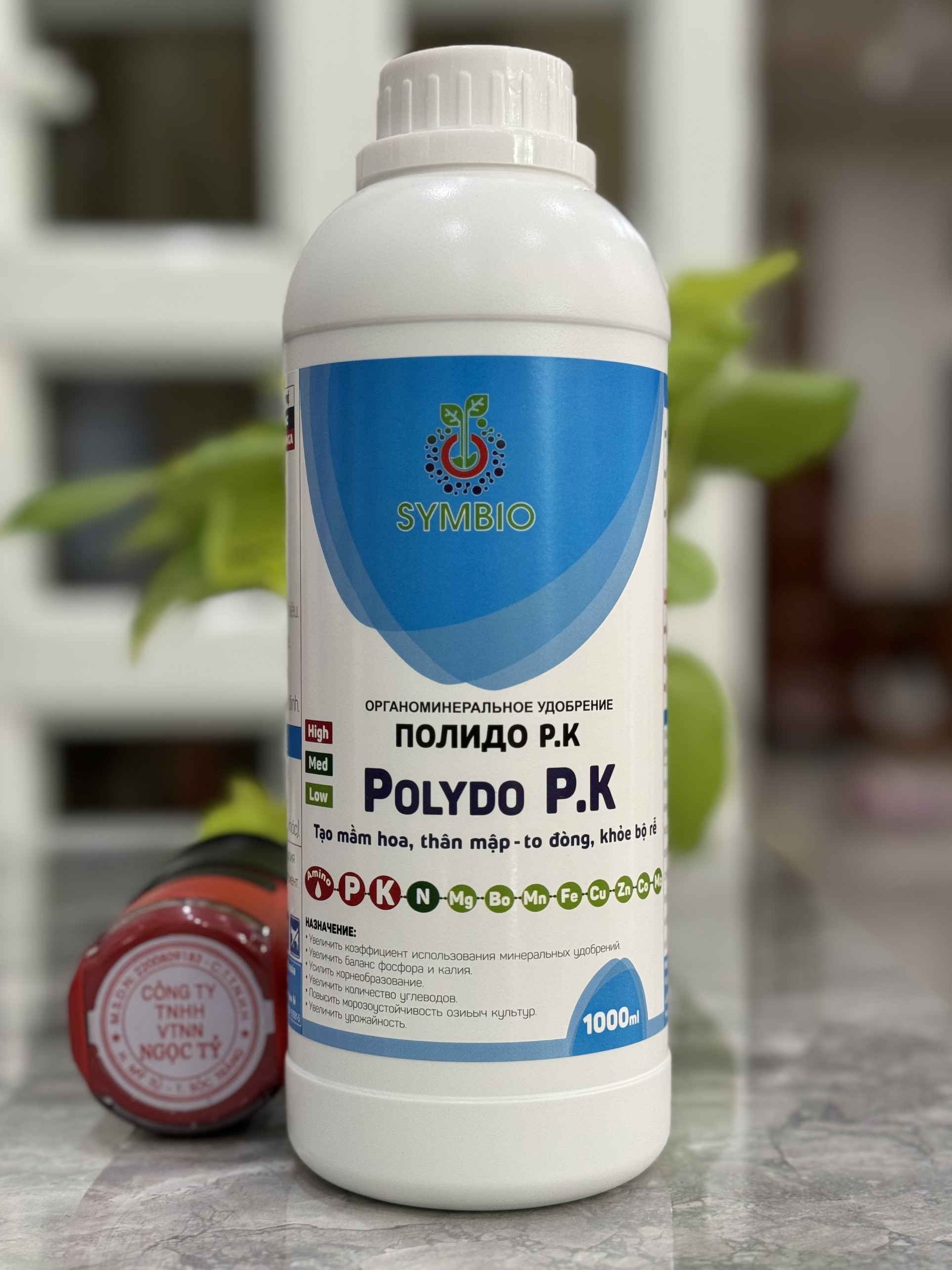 Polydo p.k của symbio phân bón hữu cơ kích đòng ra rễ mập thân tiết kiệm phân bón