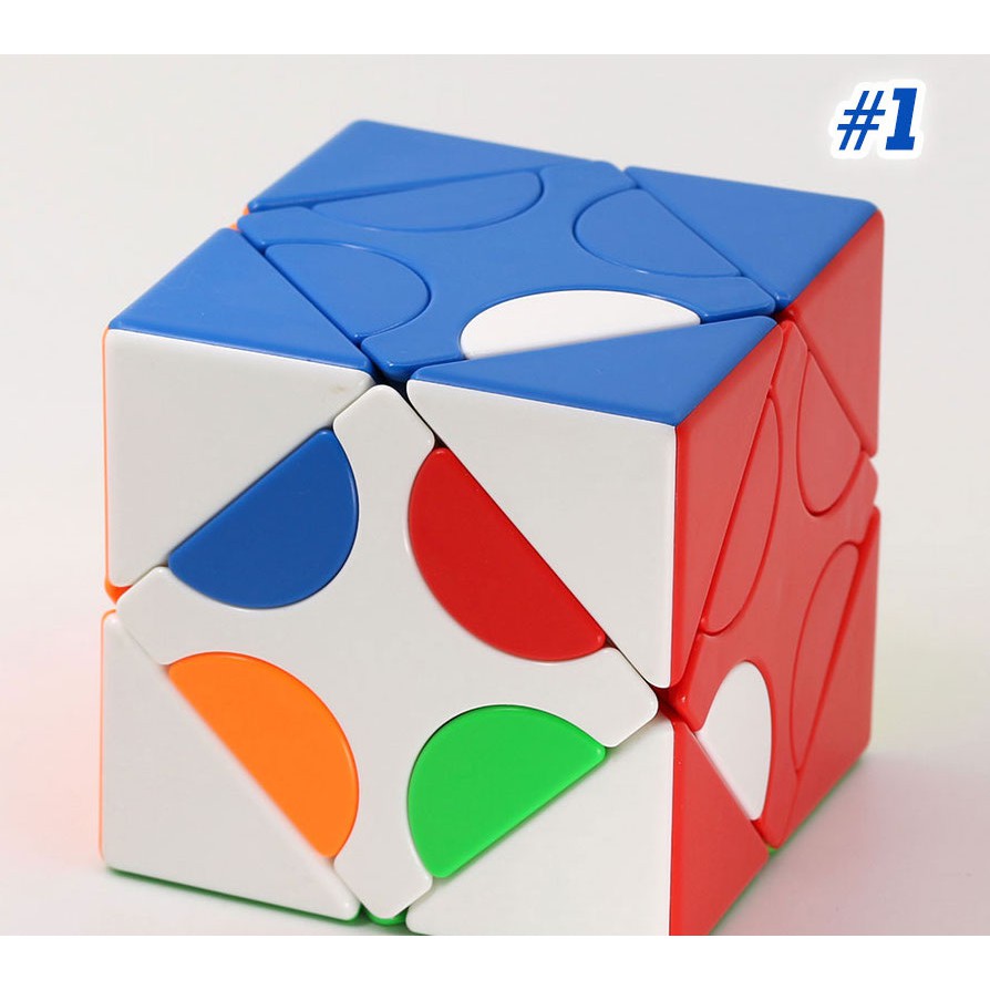 Đồ chơi Rubik Moyu Meilong Mixup 1 Skewb Stickerless - Rubik Biến Thể Phát Triển IQ