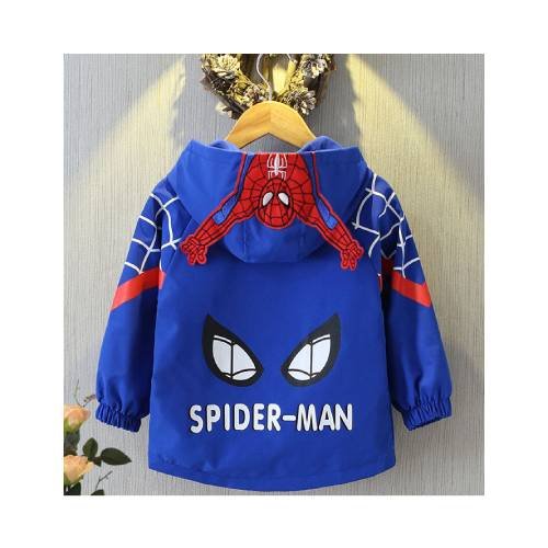 💚 quan ao tre em 💚 Áo Khoác, Áo Gió tạo kiểu dáng NGƯỜI NHỆN Spiderman 2 - full size cho bé