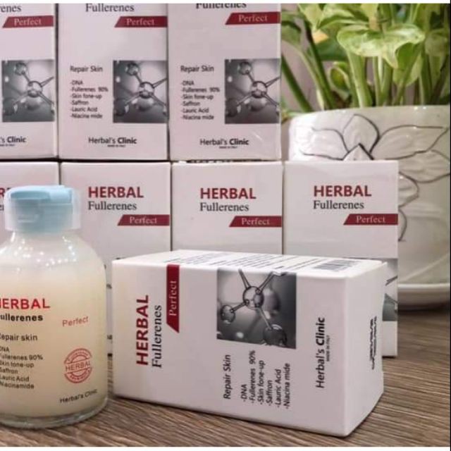 Tinh chất collagen căng bóng chống lão hoá - herbal fullerenes ?