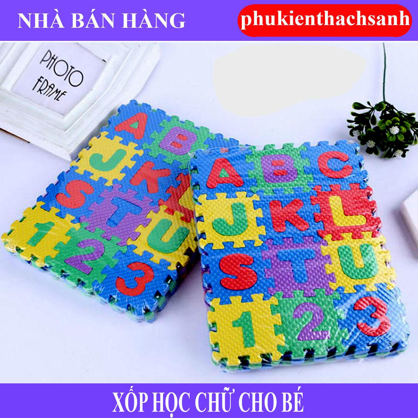 Xốp học chữ cho bé
