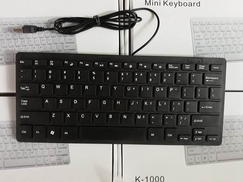 [HCM]Bàn phím nhỏ gọn mini K1000 / Mini Keyboard K1000 cổng USB
